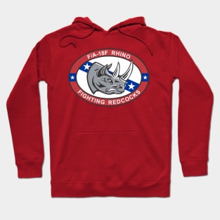 VFA-22 Fighting Redcocks - Rhino Hoodie